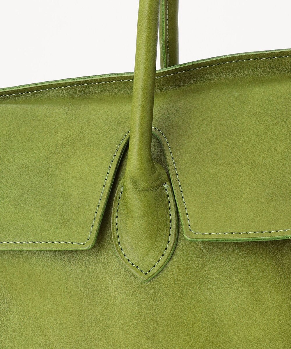 UNBILLION 【テレビ ドラマ着用アイテム】perche 姫路オイルレザーフラップ付きトートバッグ 