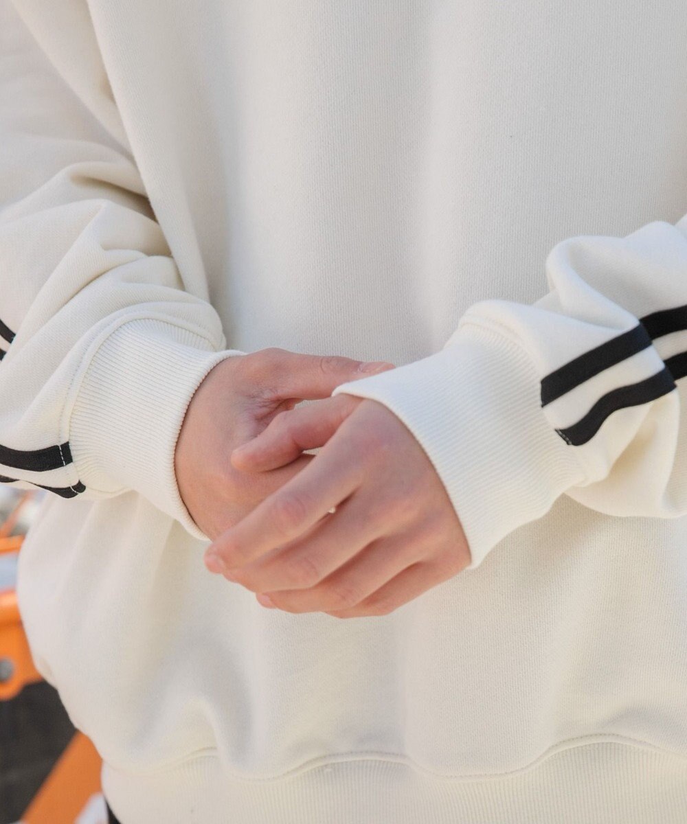 WEGO ヘビーウエイトラインスリーブプルオーバー 