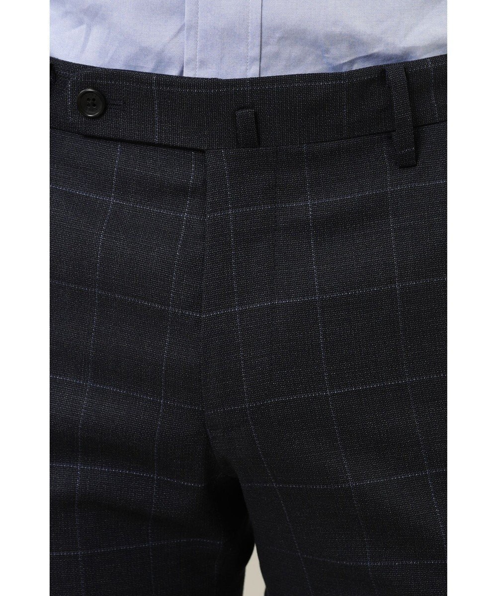 DAKS ウールチェックパンツ 