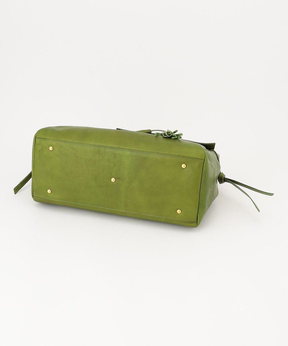 UNBILLION 【テレビ ドラマ着用アイテム】perche 姫路オイルレザーフラップ付きトートバッグ 