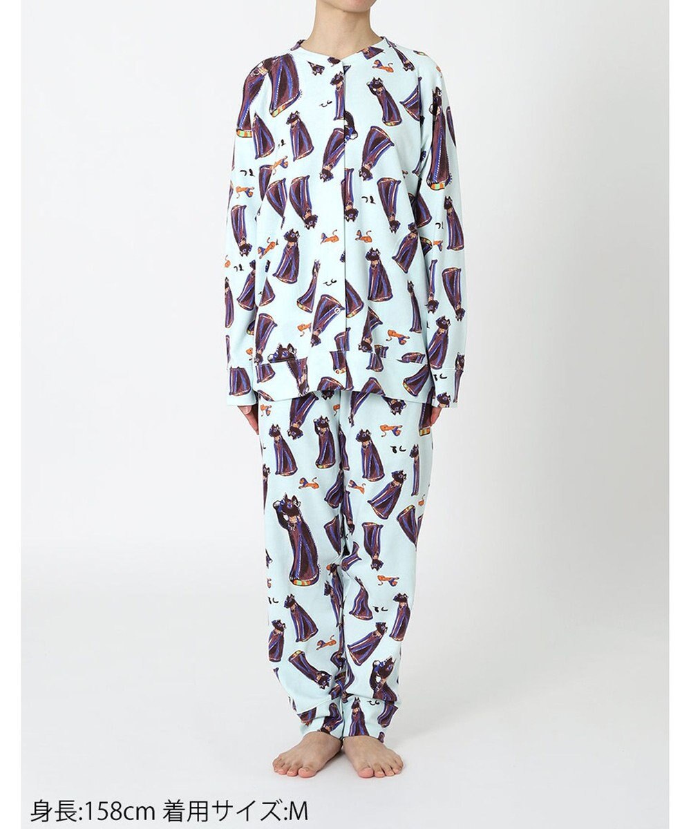 tsumori chisato SLEEP ツモリチサト パジャマ 長袖 長ズボン ミニ裏毛素材 レディース UDX572 /ワコール 