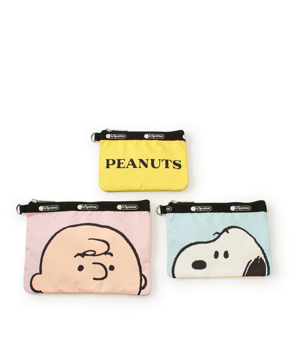 LeSportsac WRISTLET POUCH SET/ピーナッツパルズリストレット 