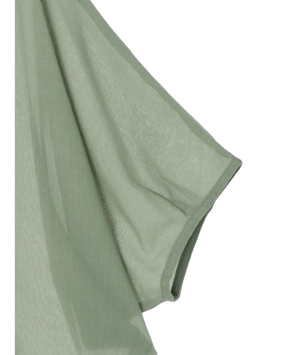 Green Parks ・ｆｕｒｒｙ　ｒａｔｅ　ピンタックボイルブラウス 