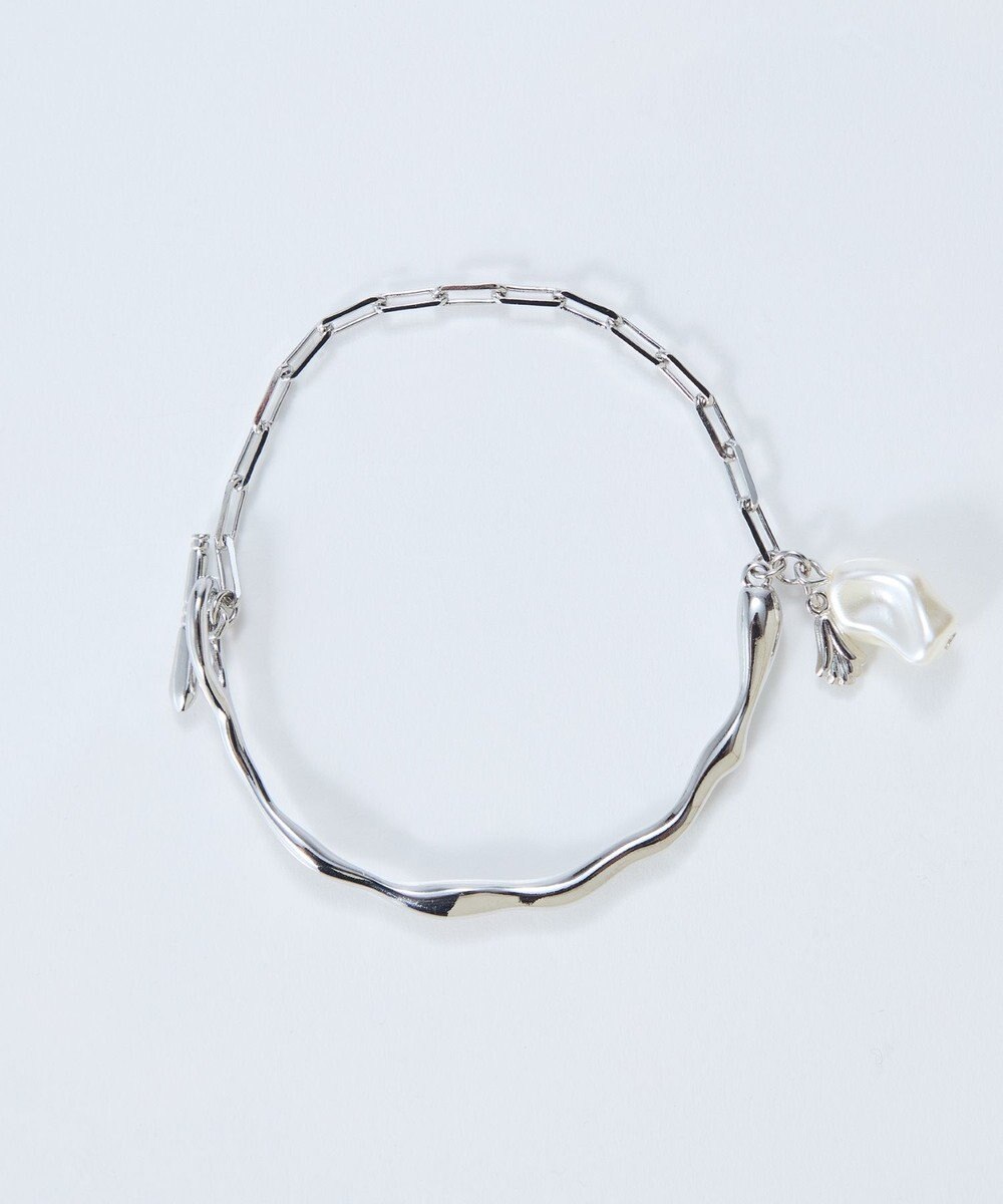 Phoebe フロウラインメタルブレスレット　シルバー 