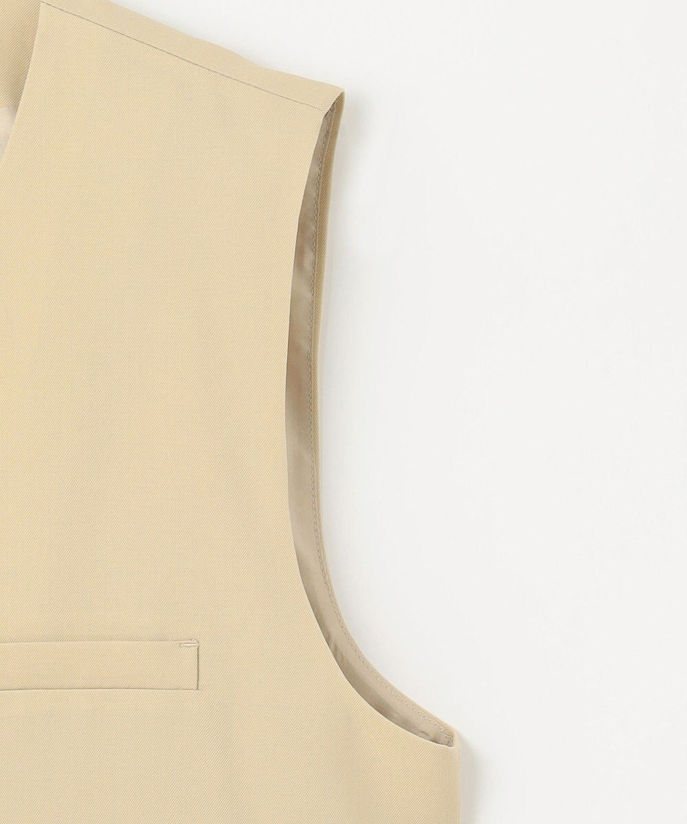 NAVE 【Nave・セットアップ可】ウールポリエステルツイルベスト 