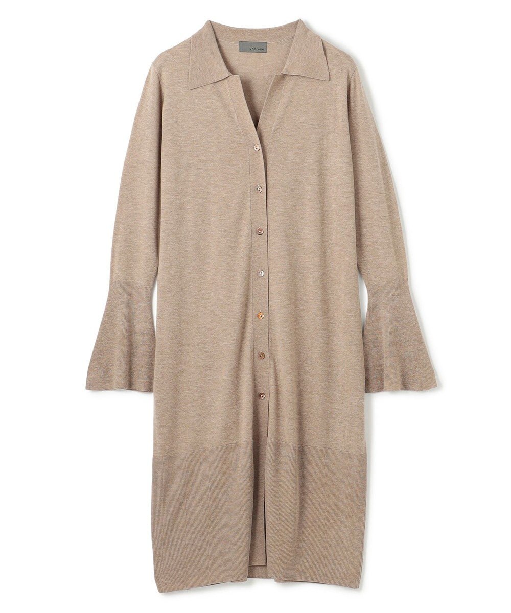 uncrave ハイゲージニット ロングカーディガン 