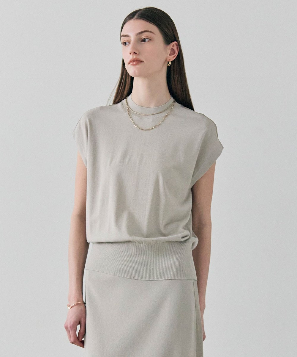 BEIGE， NADIA / シアーコンビ ストレッチニット 