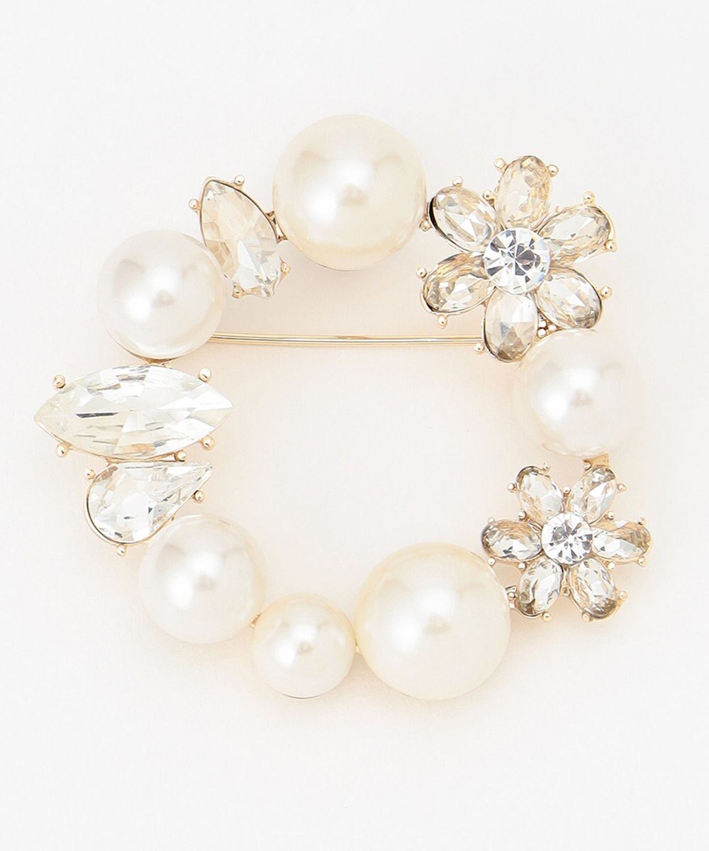 TOCCA BOUQUET BROOCH NECKLACE 2WAY ブローチネックレス 