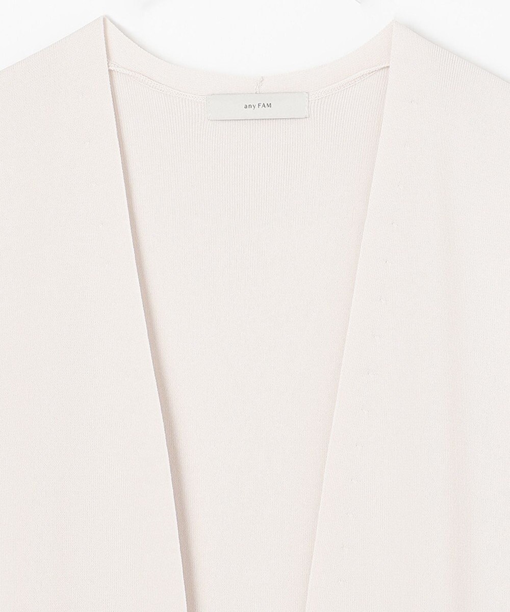 ANY L 【洗濯機可/接触冷感】クールタッチニットジレ 