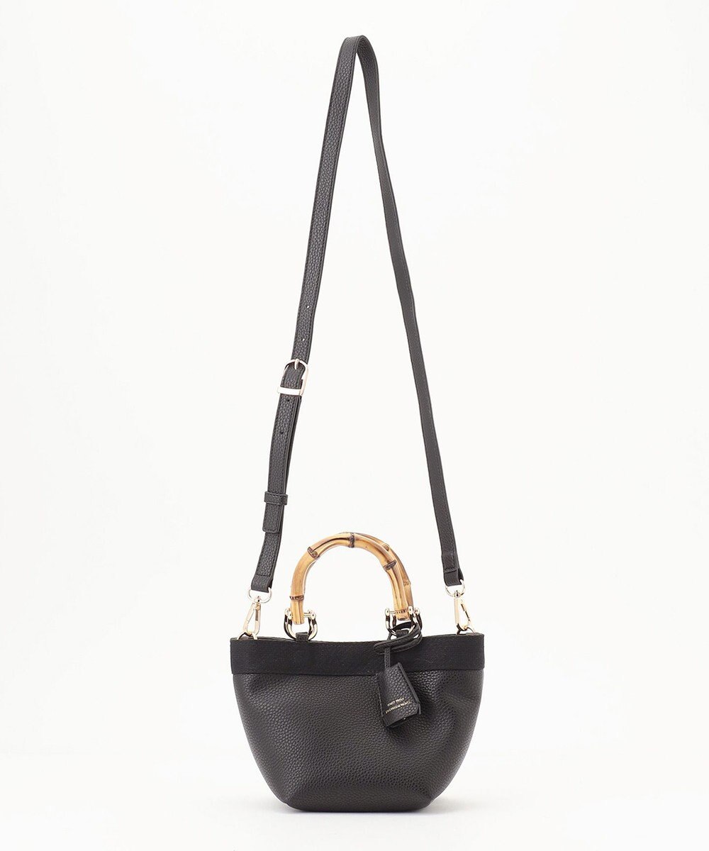 23区 バンブーハンドル ミニ ショルダーバッグ 