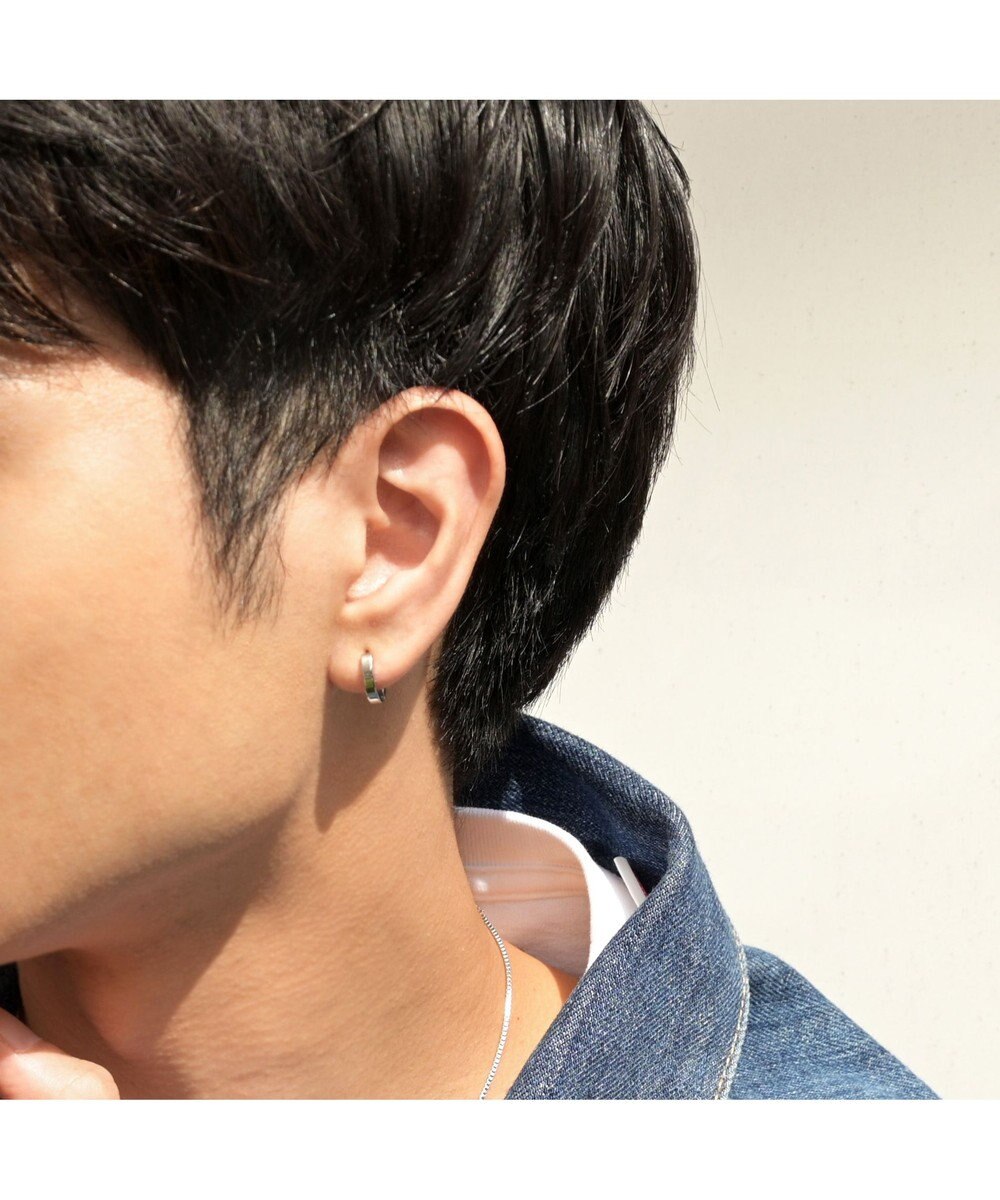 blancotokyo 【金属アレルギー対応】フープピアス PLANUM 