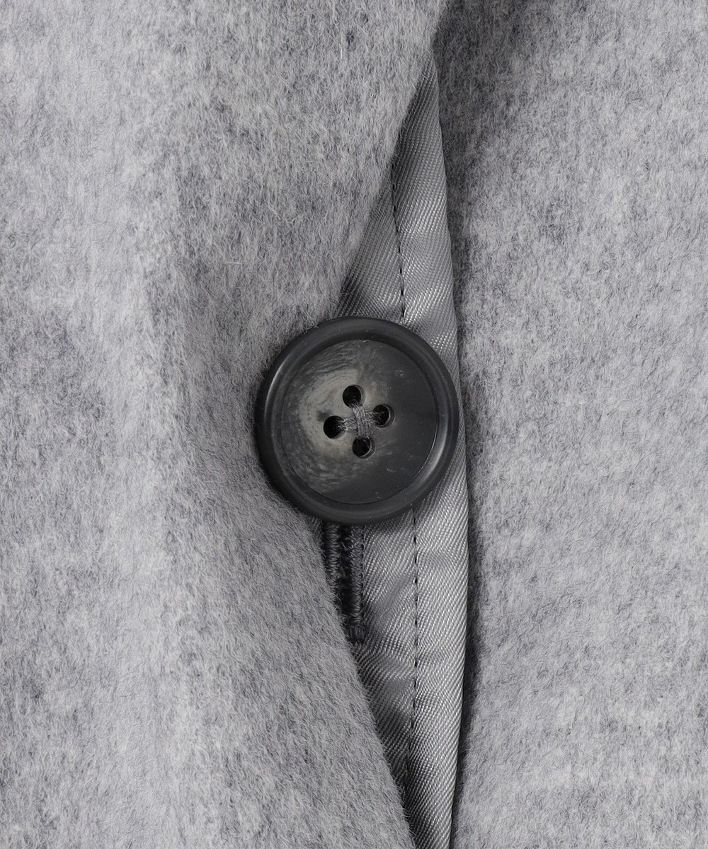 J.PRESS LADIES L Super150sAZAMIビーバー スタンドカラー コート 