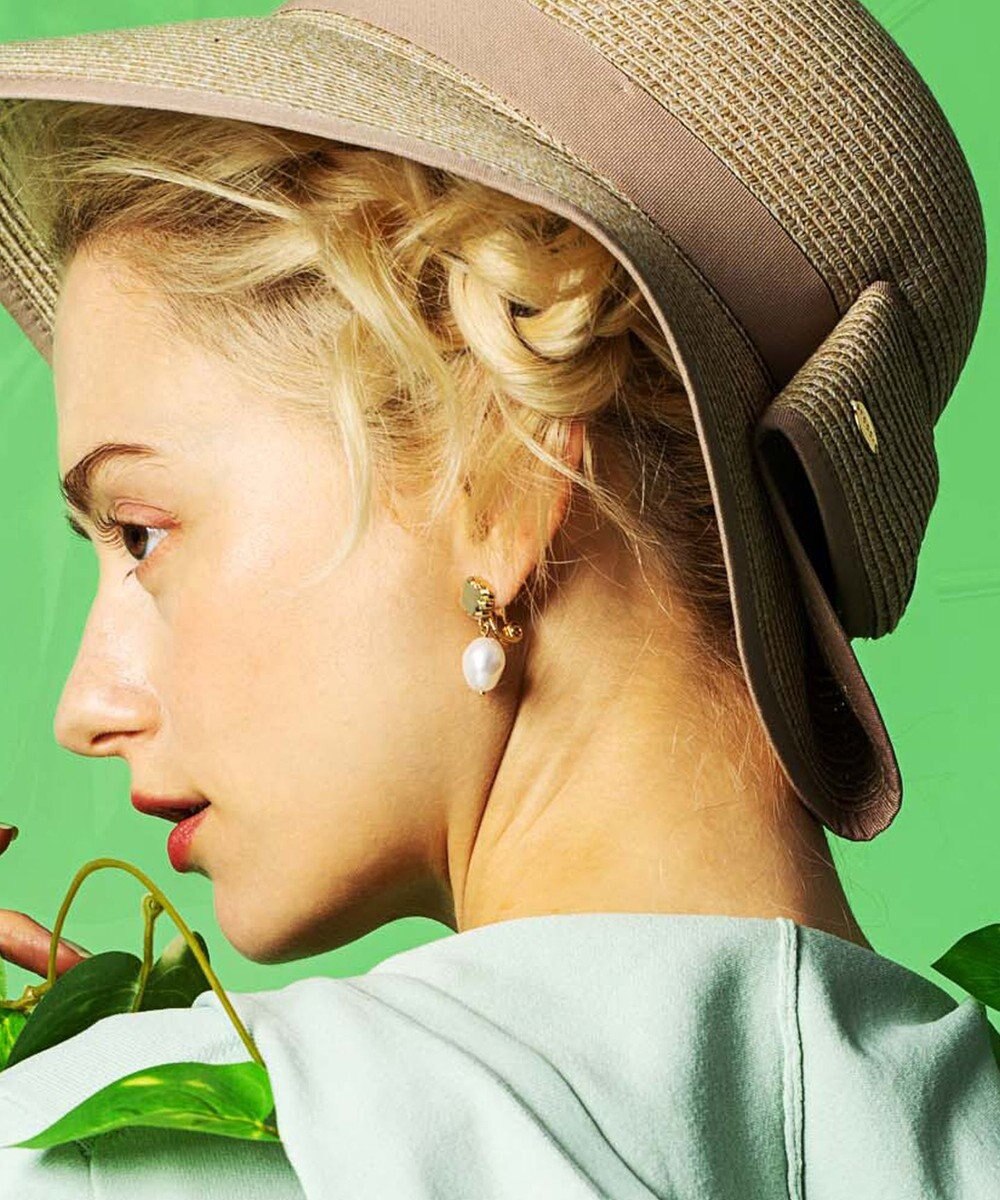 TOCCA SWING PEARL CLOVER EARRINGS イヤリング 