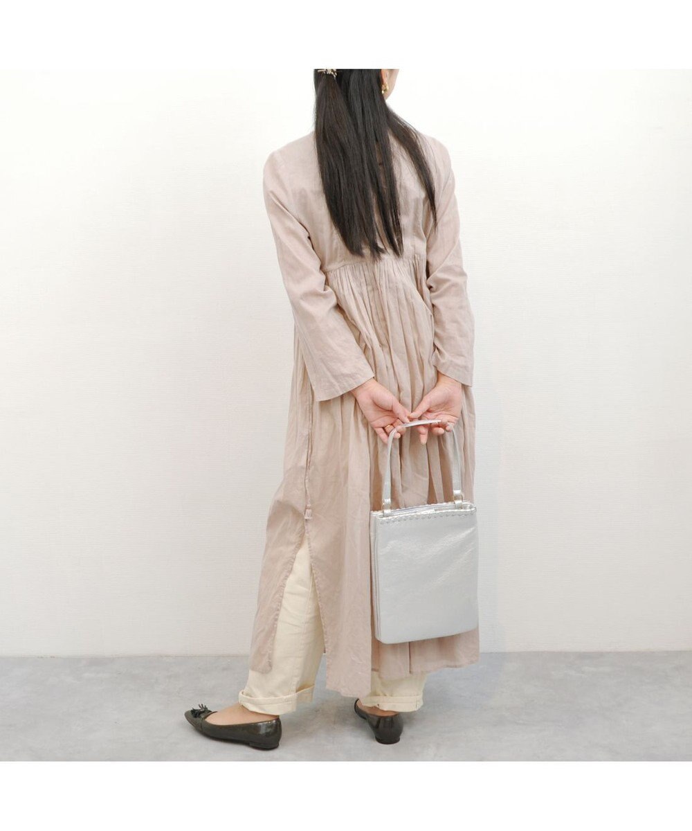 UNBILLION perche 牛革ソフト3層かがり2wayショルダーバッグ 