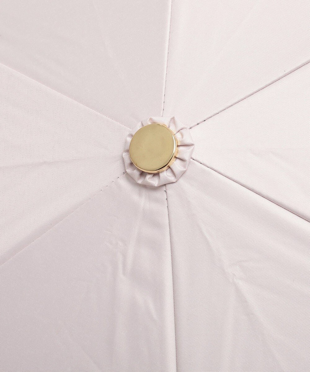 Maison de FLEUR 《晴雨兼用》遮光&UV CUT フリル折りたたみ傘 