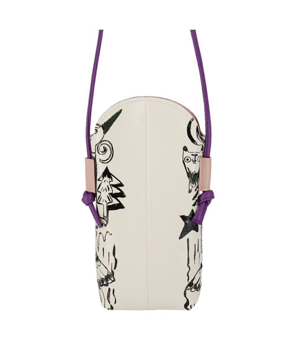 tsumori chisato CARRY ムーンライトアニマル モバイルケース スマホケース スマホショルダー 