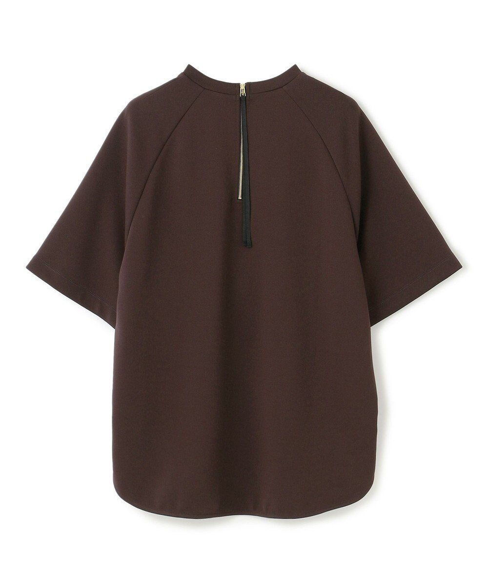 UNFILO BEAUTY FORM JERSEY Light バックZIPトップス 