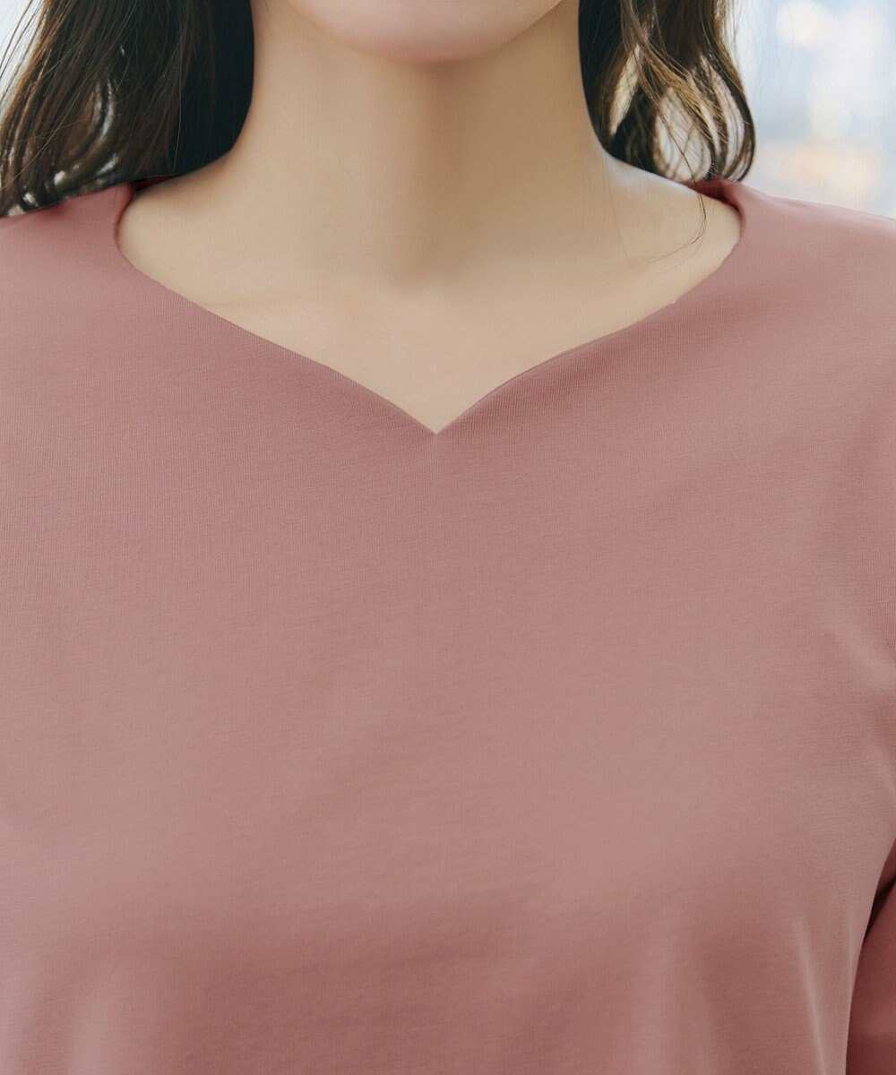 Tiaclasse L 【おのののかさん着用】「サマケア」バックヨークフリルチュニック 