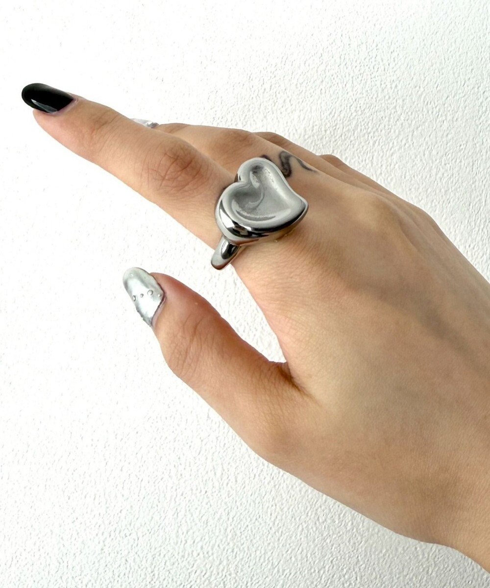 WEGO Lデザインステンレスリング 