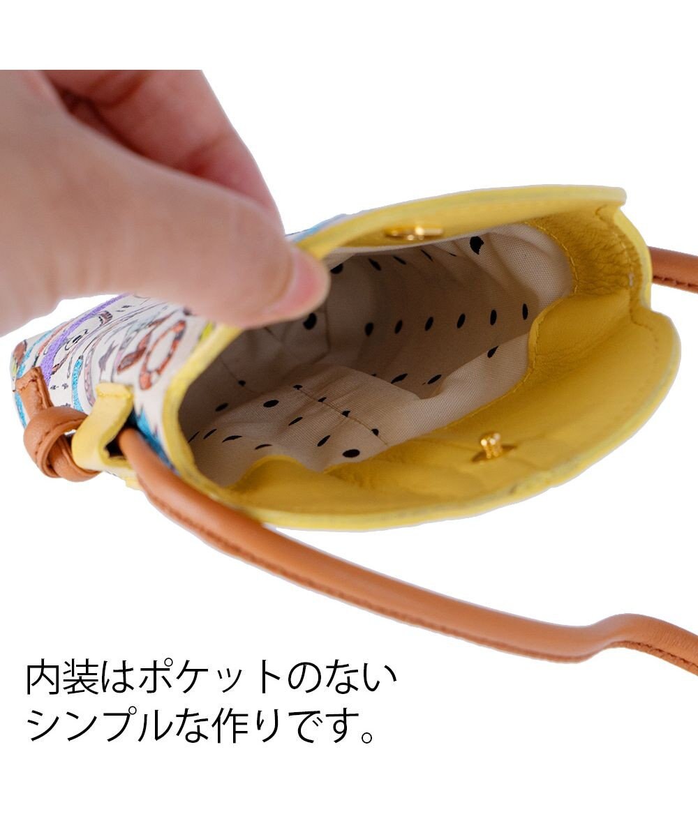 tsumori chisato CARRY ムーンライトアニマル モバイルケース スマホケース スマホショルダー 