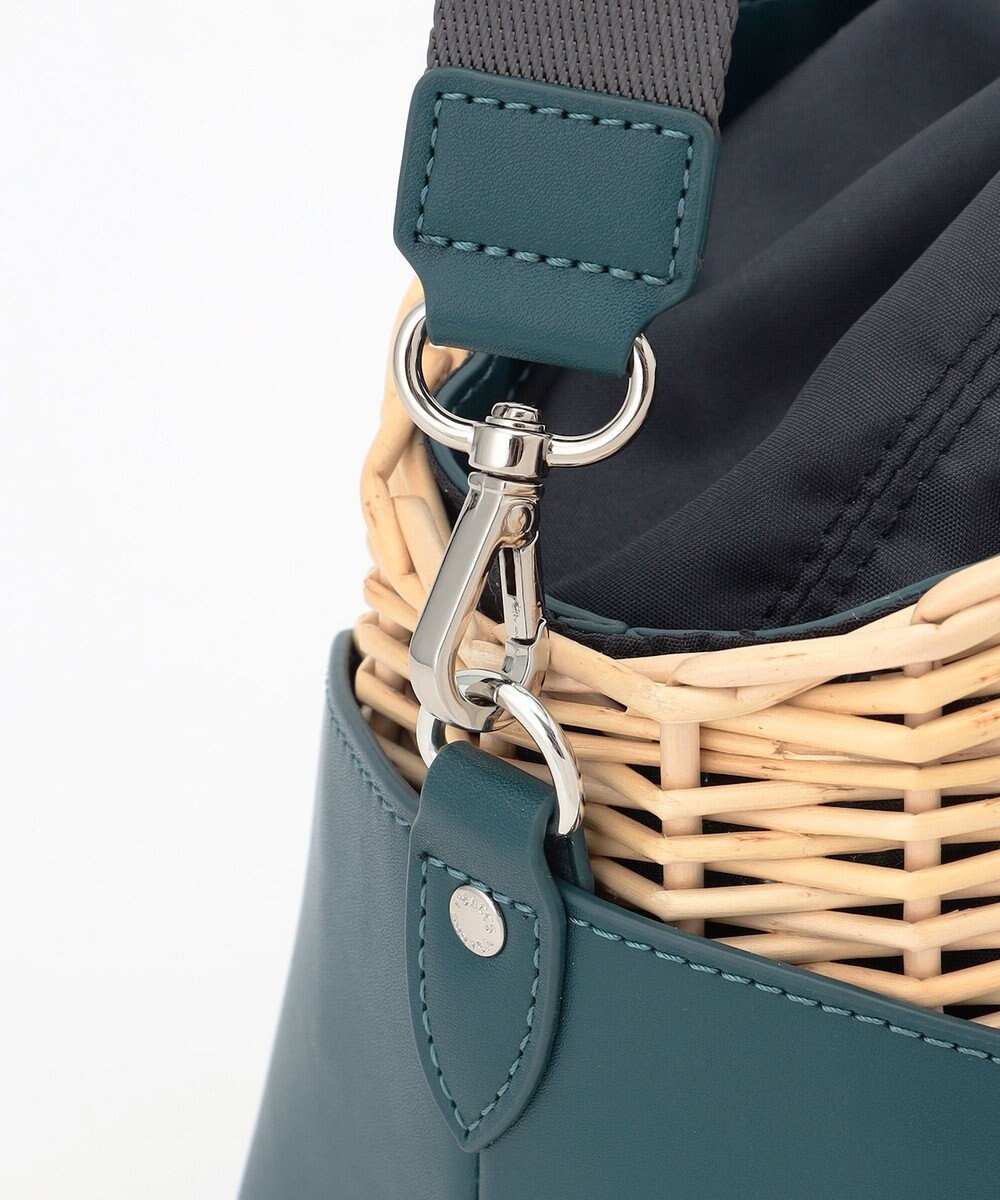 Y'SACCS 【ムック本掲載】ウィッカーバスケットショルダー 