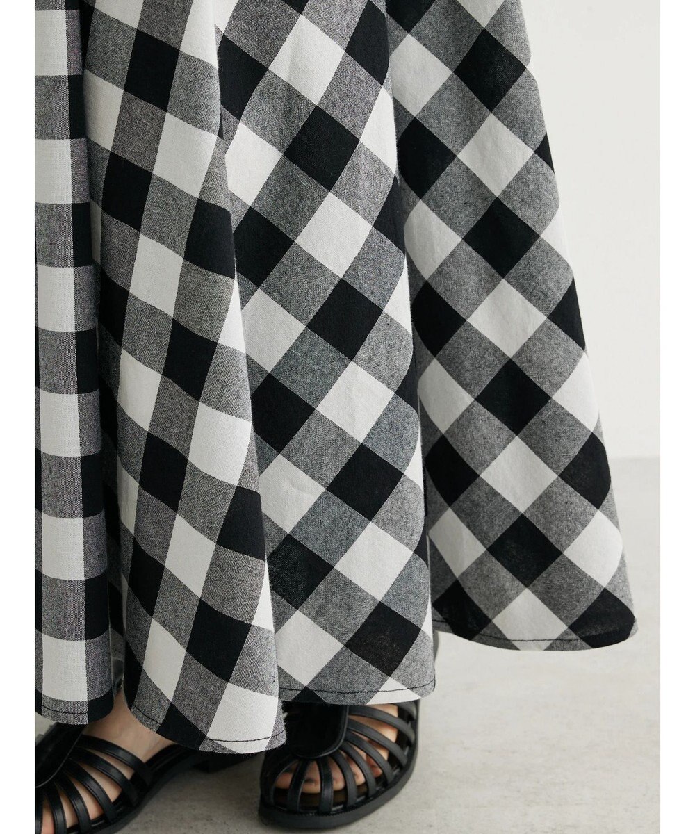Green Parks ・ｆｕｒｒｙ　ｒａｔｅ　ギンガムバイアススカート 