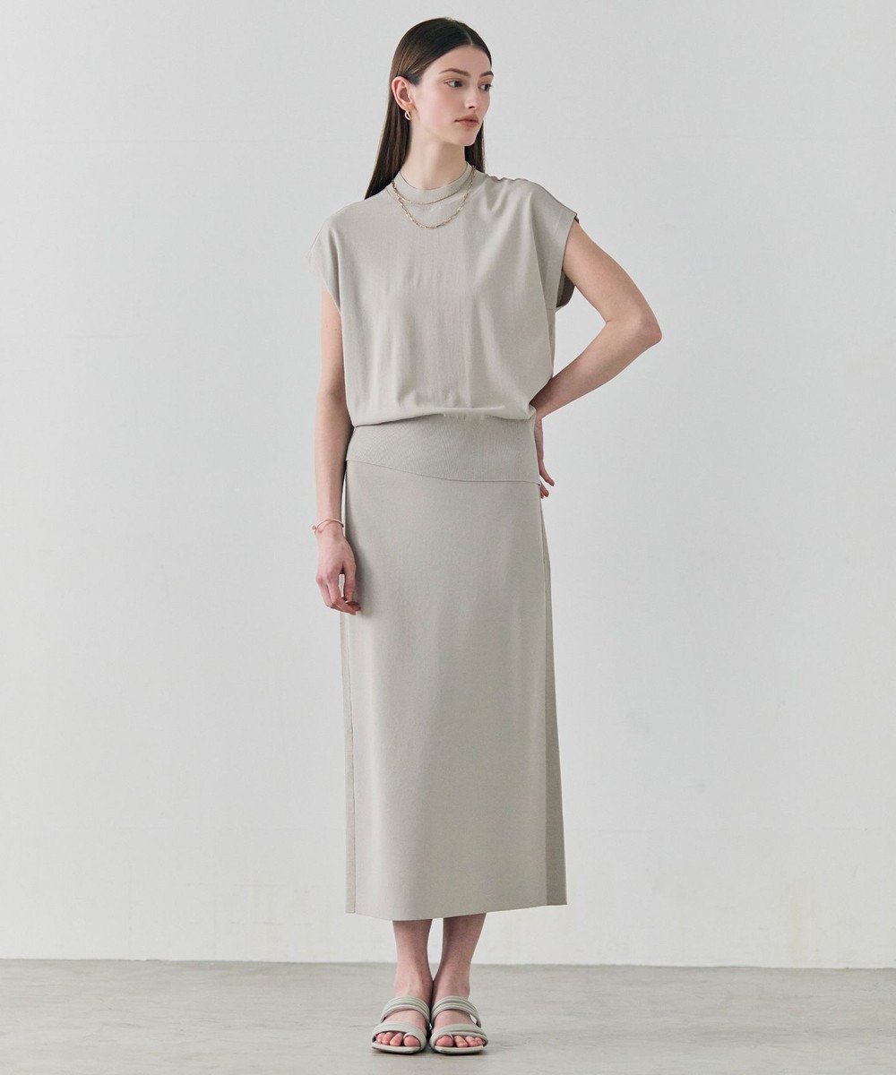 BEIGE， NADIA / シアーコンビ ストレッチニット 