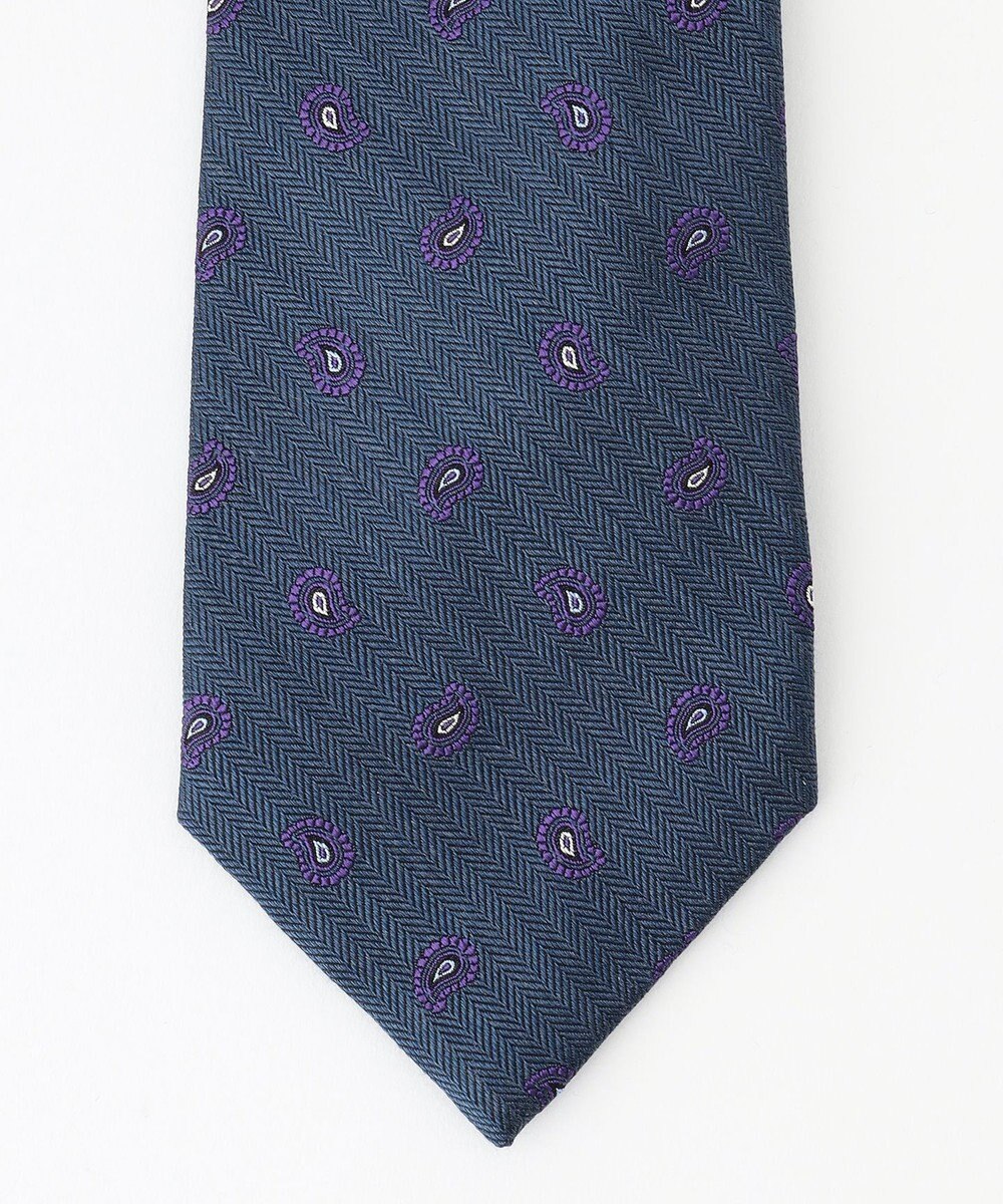 J.PRESS MEN 【J.PRESS SPUN SILK COLLECTION】小紋柄ネクタイ 