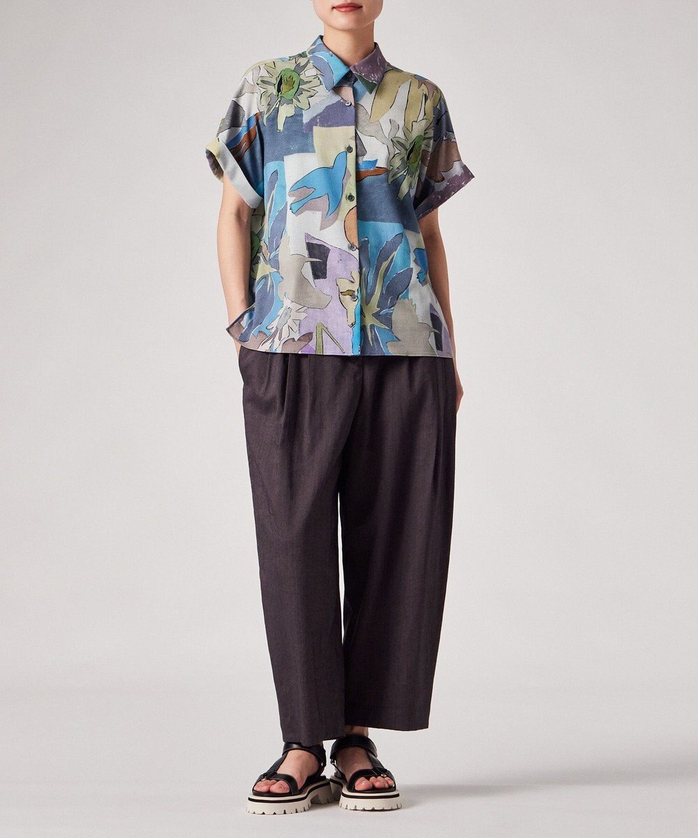 Paul Smith River Collage プリント 半袖 シャツ 