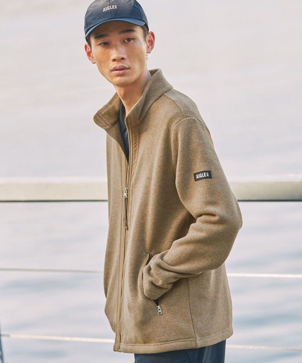 AIGLE ポーラテック フルジップフリースブルゾンジャケット 