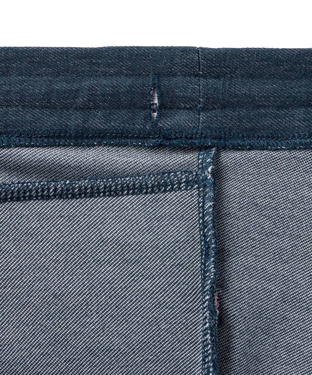 MIKI HOUSE HOT BISCUITS 【80-120cm】 フリル付きストレッチデニムパンツ 