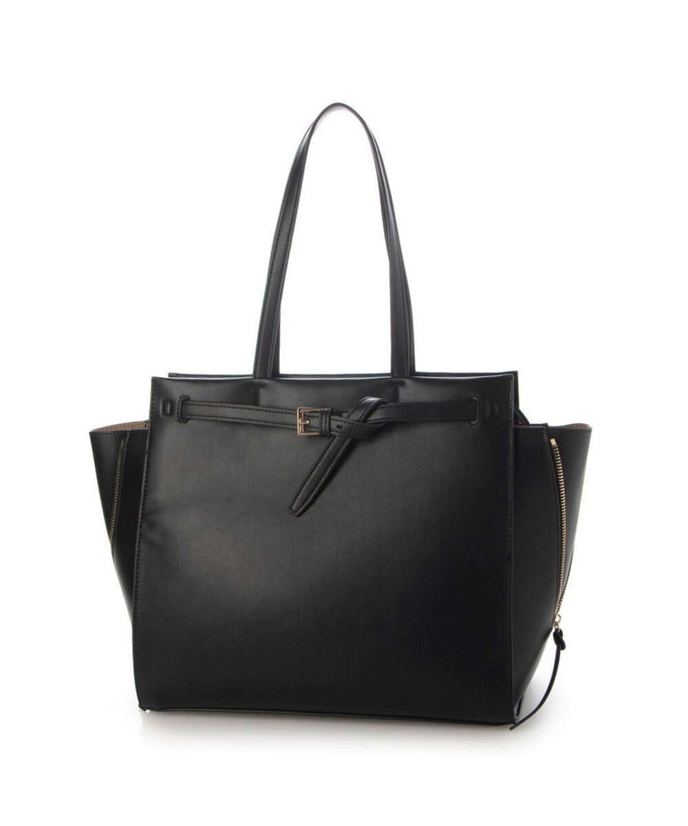 UNBILLION カシュカシュ cachecache / ベルトディテールサイドジップA4トート 