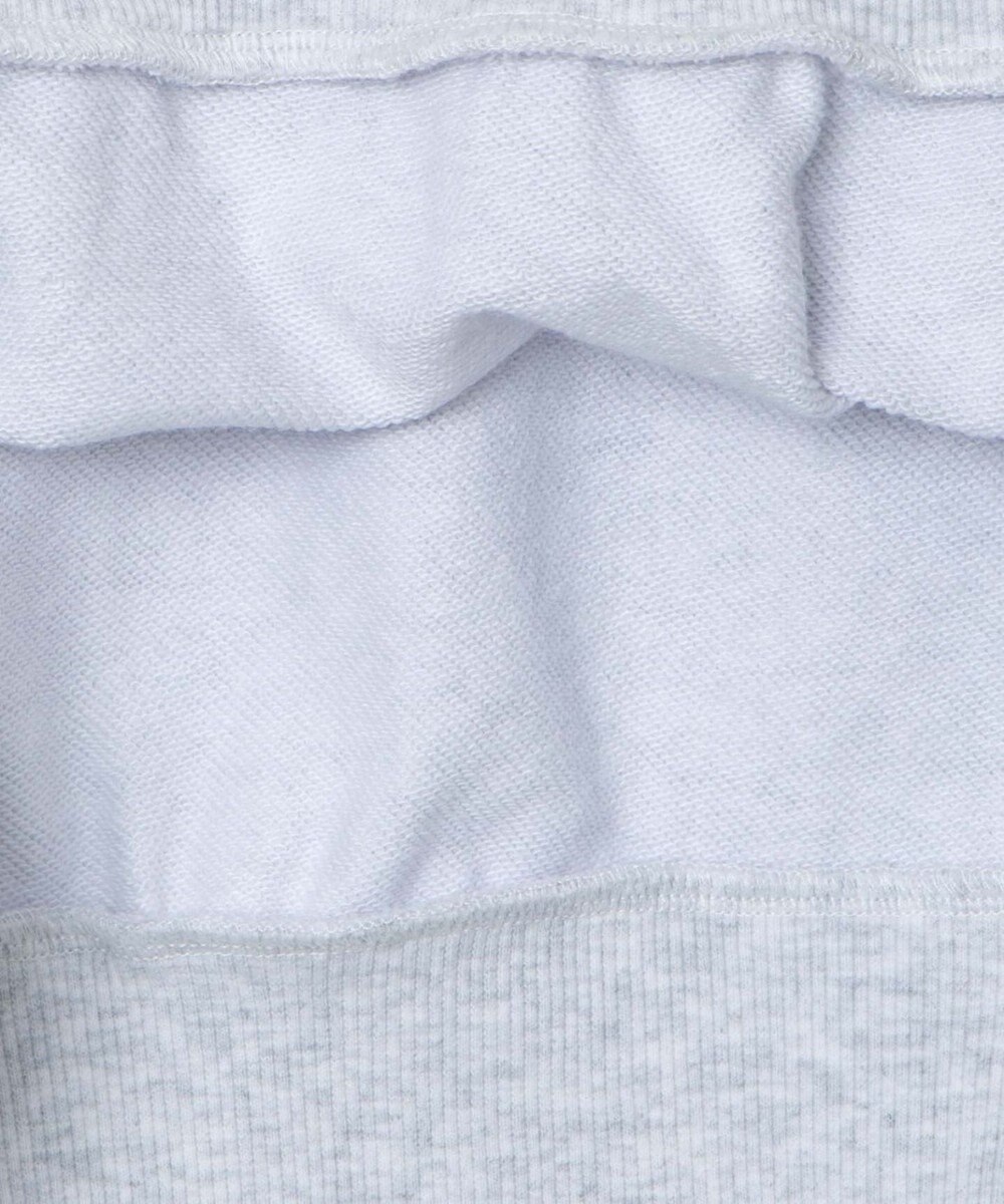 WEGO Vネックラインリブショートスウェット 