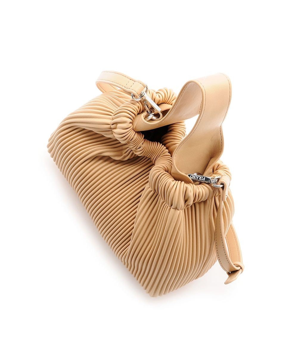 MioFIRANO プリーツミニバッグ 2WAY　FR エフアール 