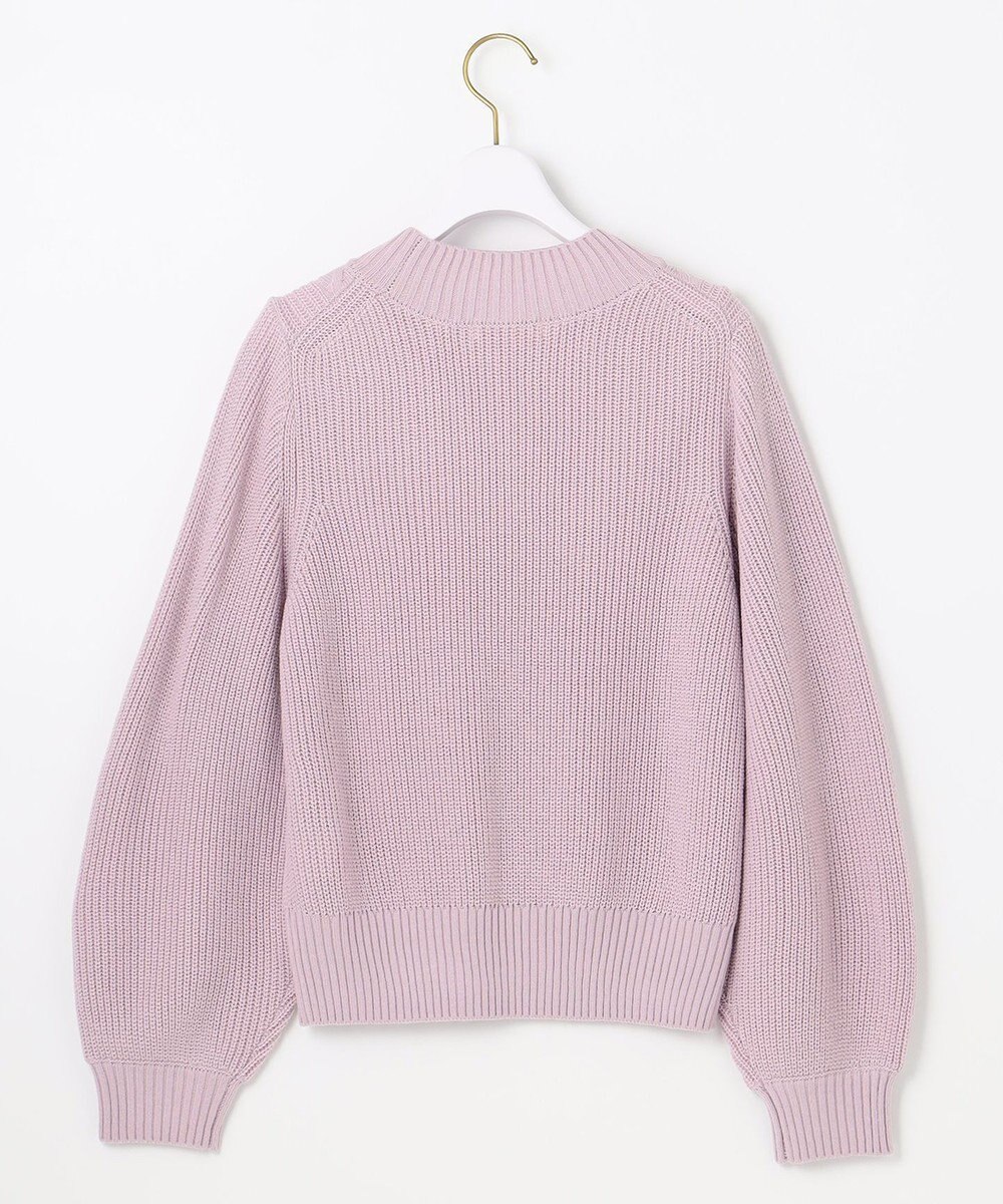 ANY SIS 【洗える】スフレケーブルパフスリーブ ニット 