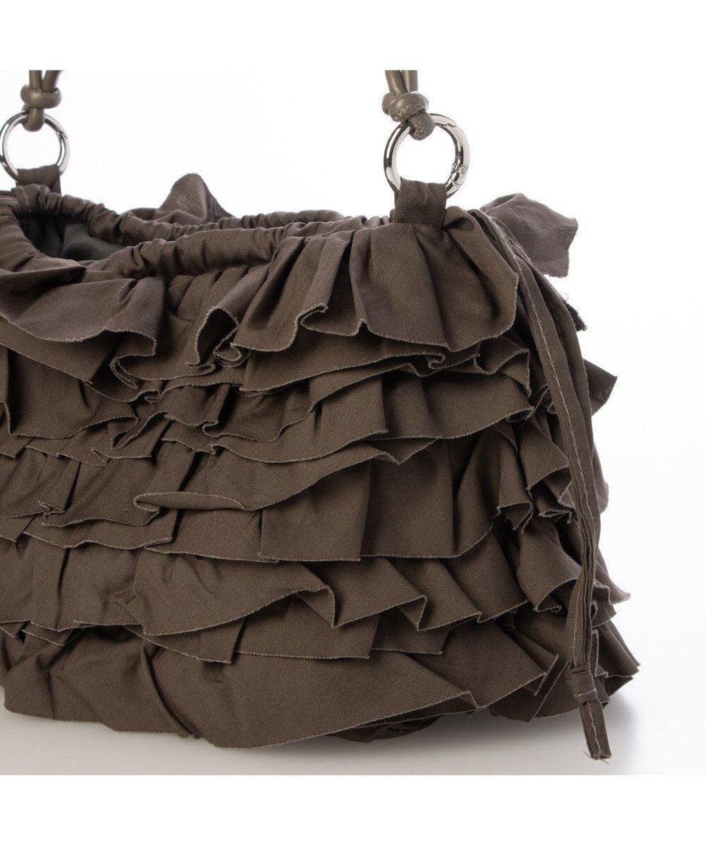 UNBILLION カシュカシュ cachecache / コットンフリルショルダー 