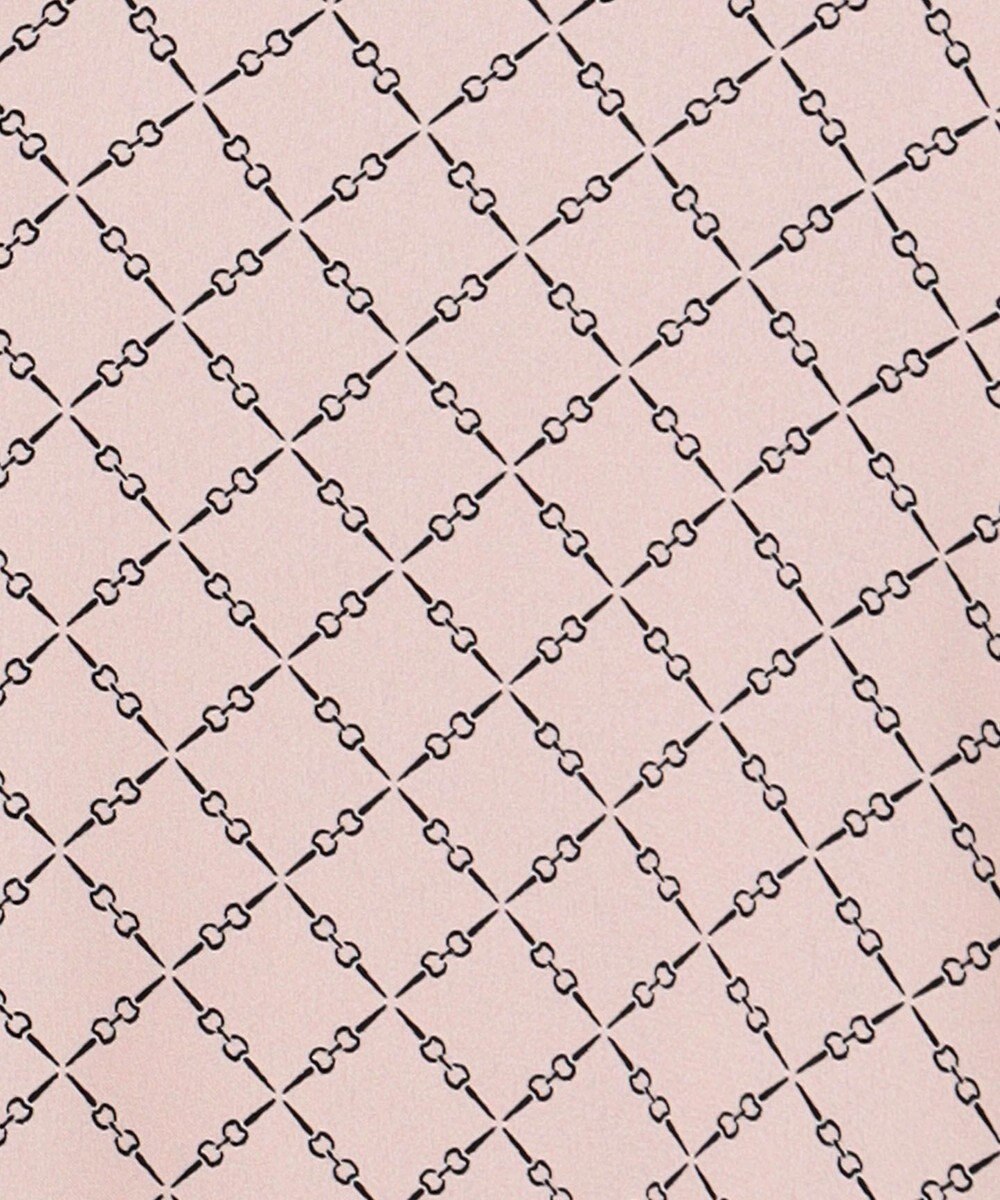 ICB L 【先行予約・WEB限定カラーあり】BackSatinAmunzen 5分袖バンドカラーブラウス 