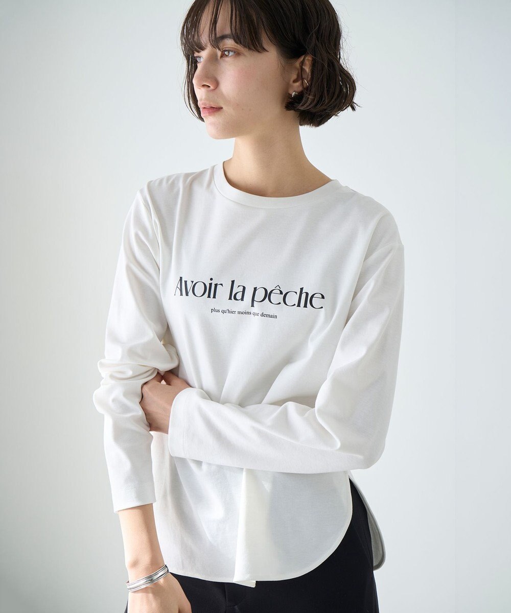 UNFILO 【洗える】ロゴプリントＴシャツ 