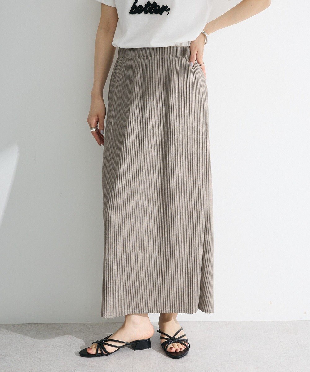 Green Parks 楽ちん涼やかドライタッチイージースカート 