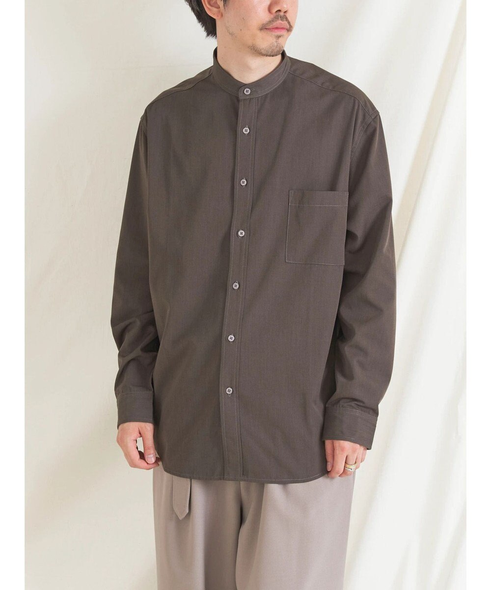CRAFT STANDARD BOUTIQUE Ｔ／Ｒバンドカラーシャツ 