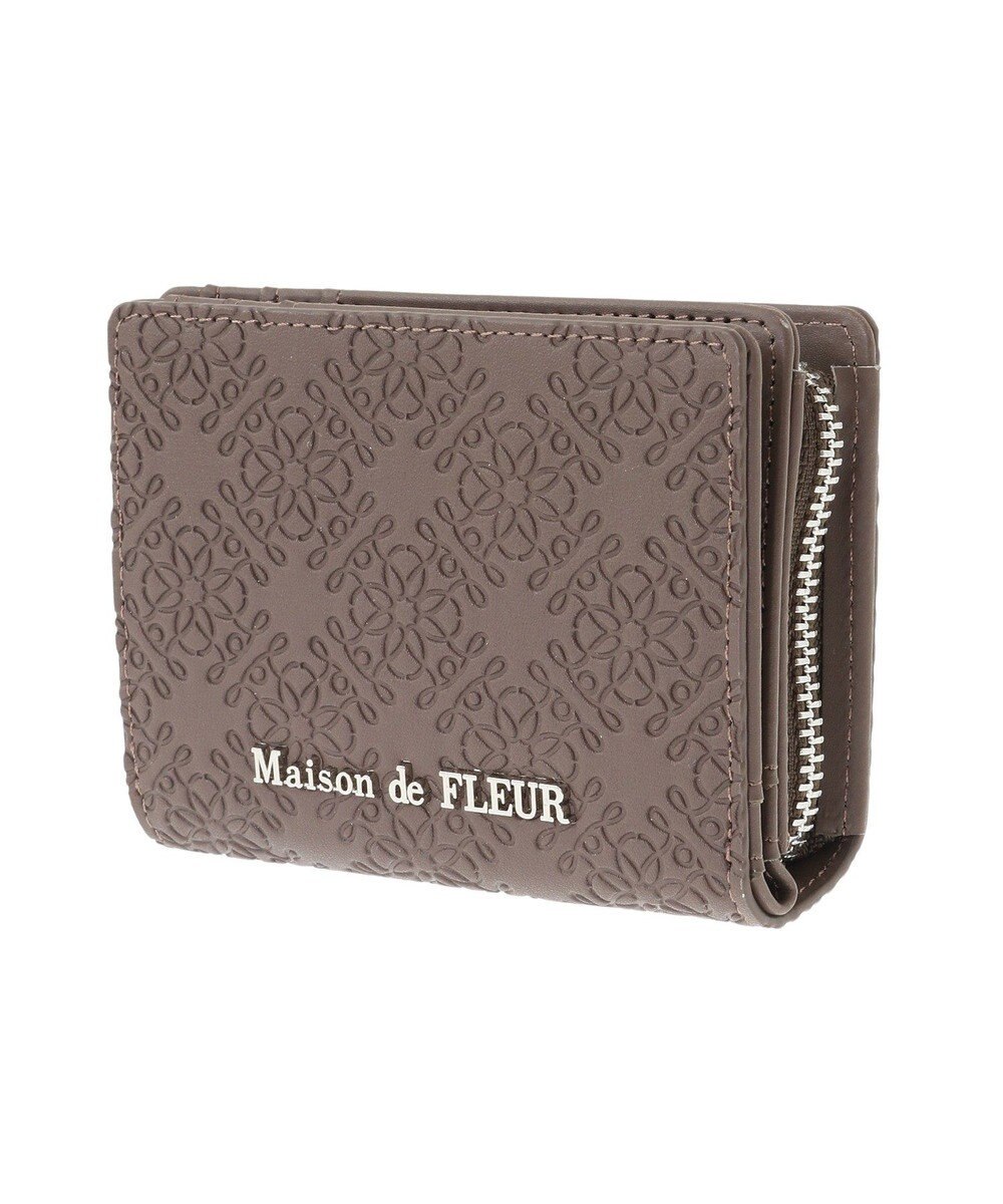 Maison de FLEUR FLEURモノグラムウォレット 