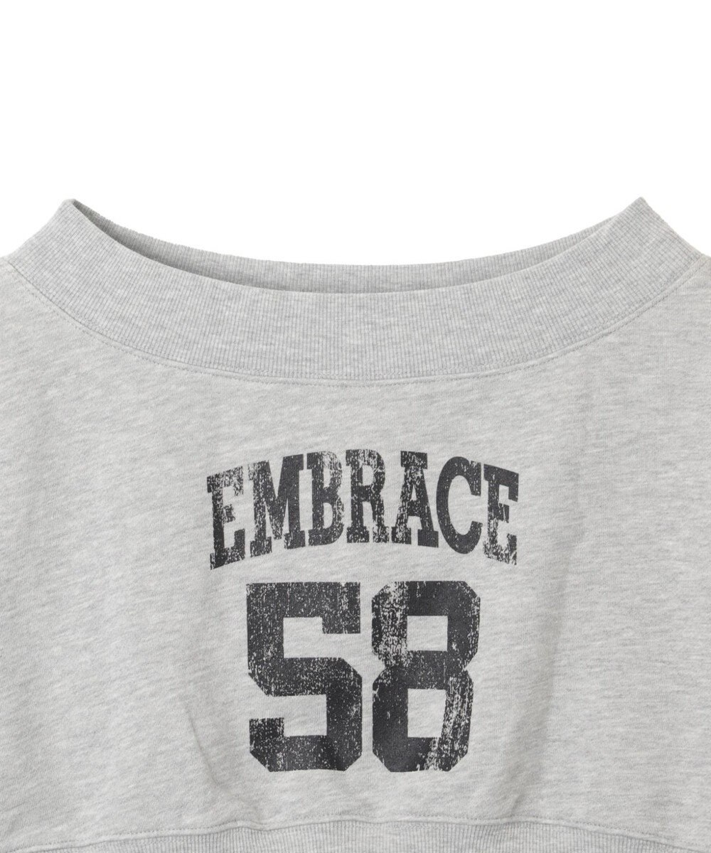 WEGO オフショルショートスウェット 