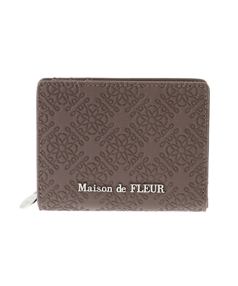Maison de FLEUR FLEURモノグラムウォレット 