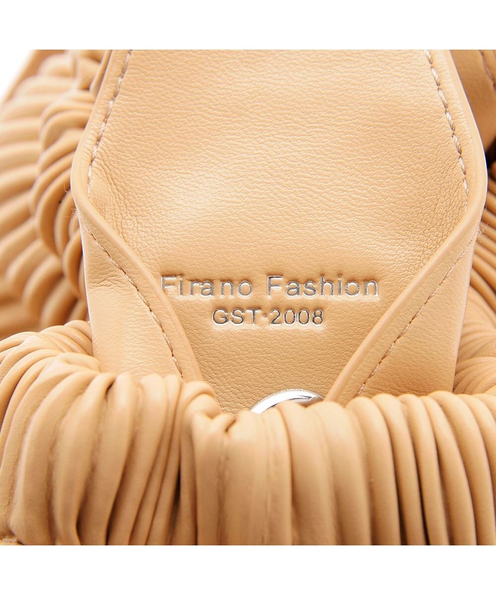 MioFIRANO プリーツミニバッグ 2WAY　FR エフアール 