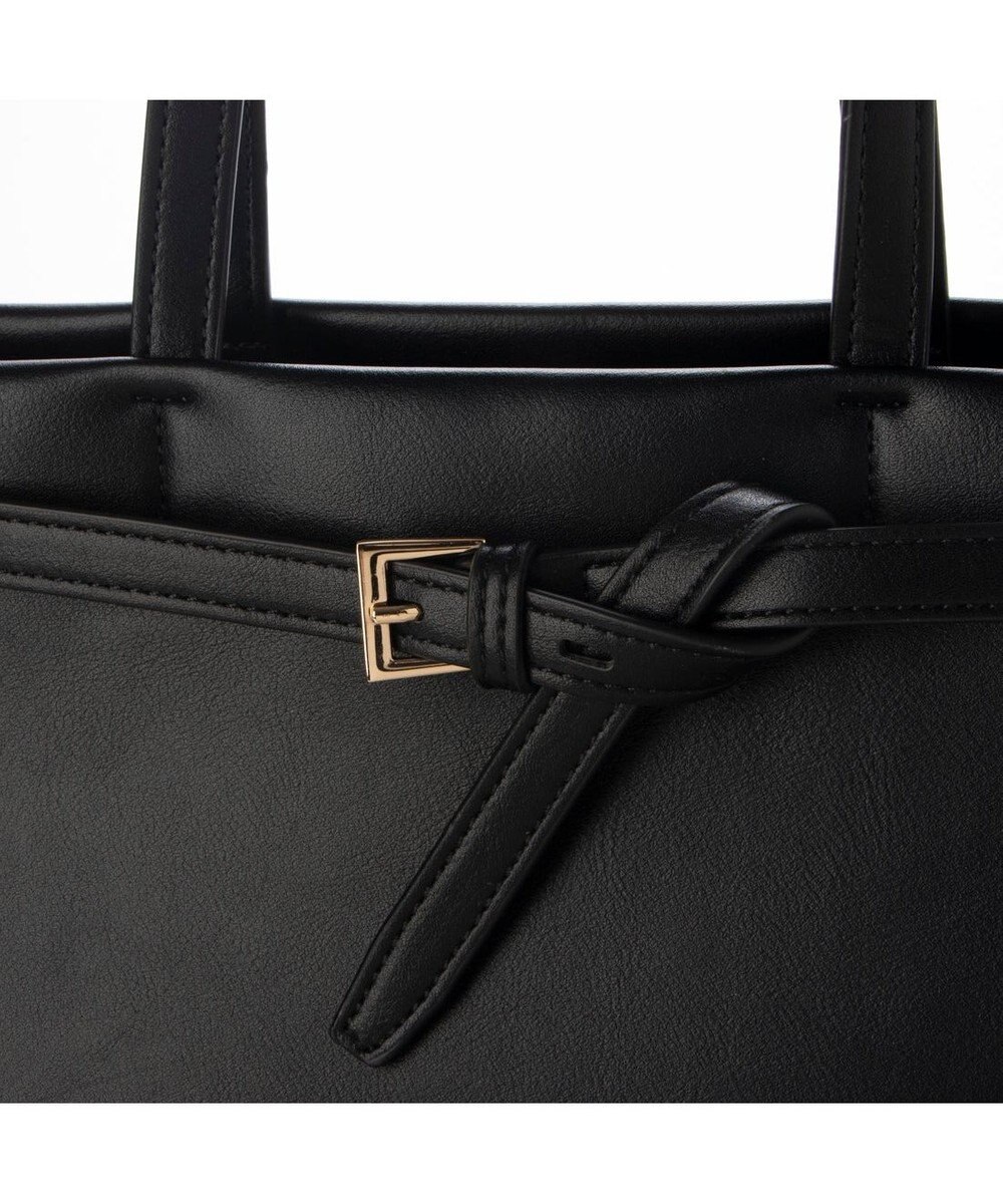 UNBILLION カシュカシュ cachecache / ベルトディテールサイドジップA4トート 