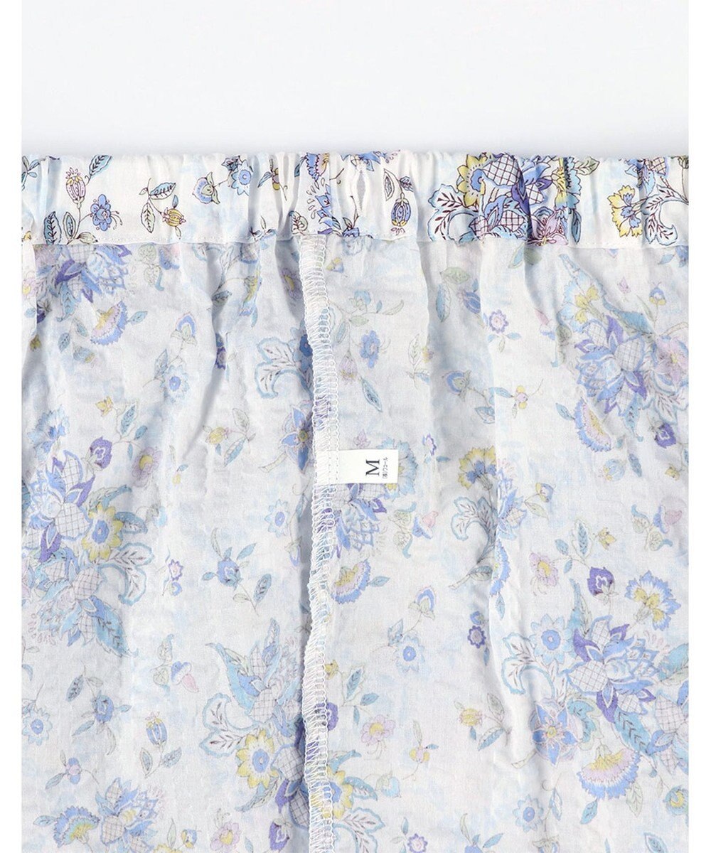 WACOAL パジャマ 7分袖 長袖 長ズボン 綿100%(本体) ローン素材 ミントン レディース NDT265 /ワコール 