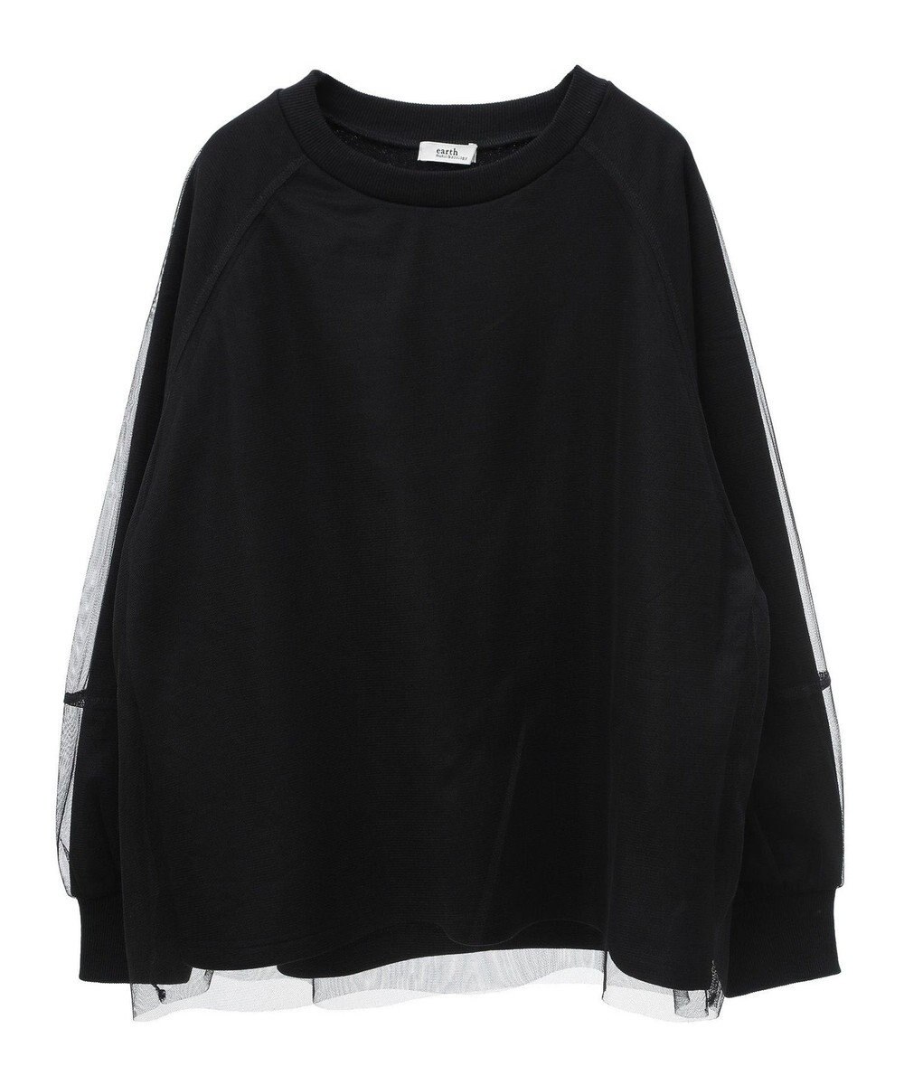 earth music&ecology シアーレイヤードプルオーバー 