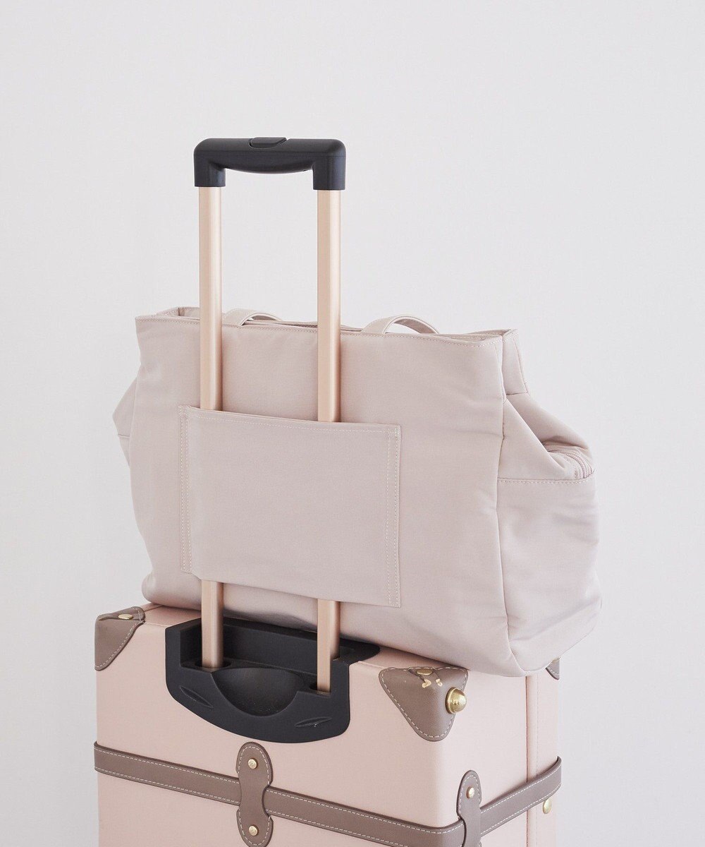 Maison de FLEUR グログランリボン3ルームトートバッグ 