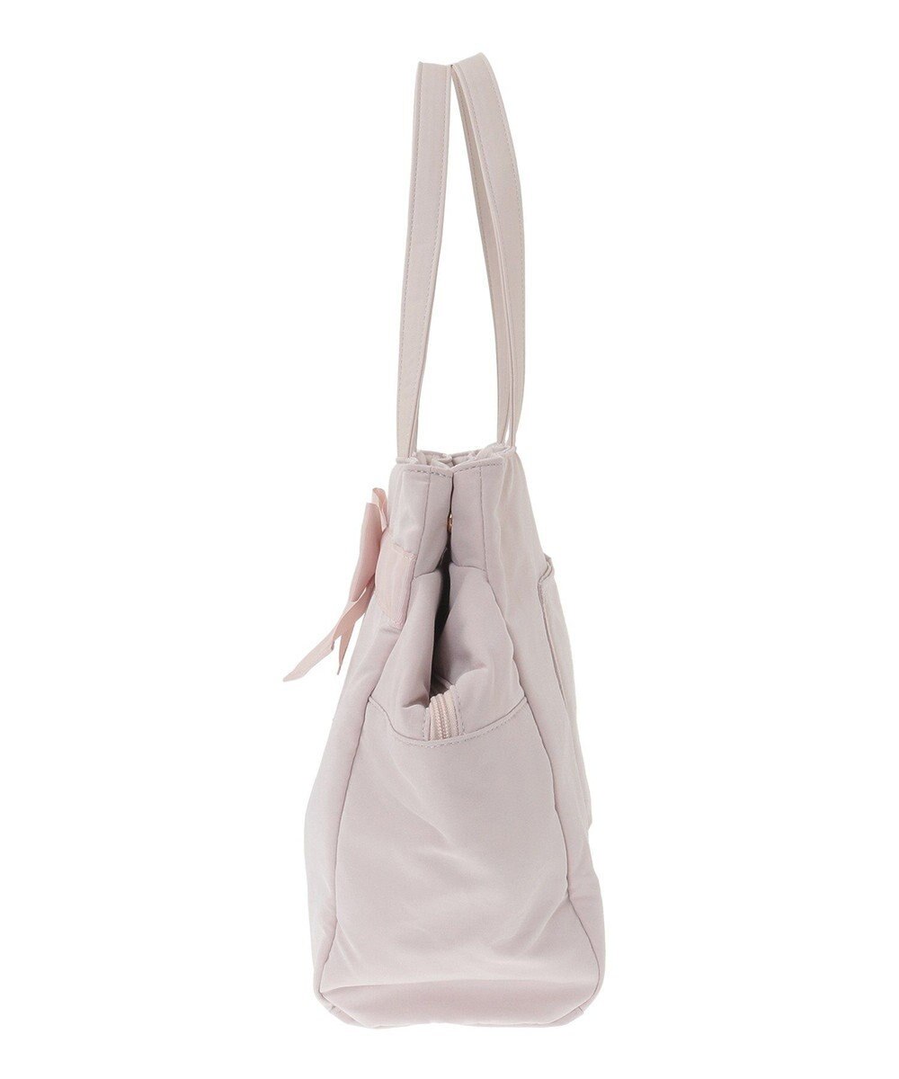 Maison de FLEUR グログランリボン3ルームトートバッグ 