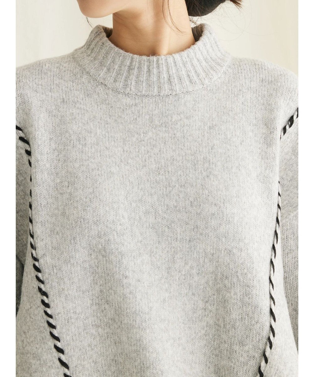 CRAFT STANDARD BOUTIQUE ハンドステッチニットプルオーバー 